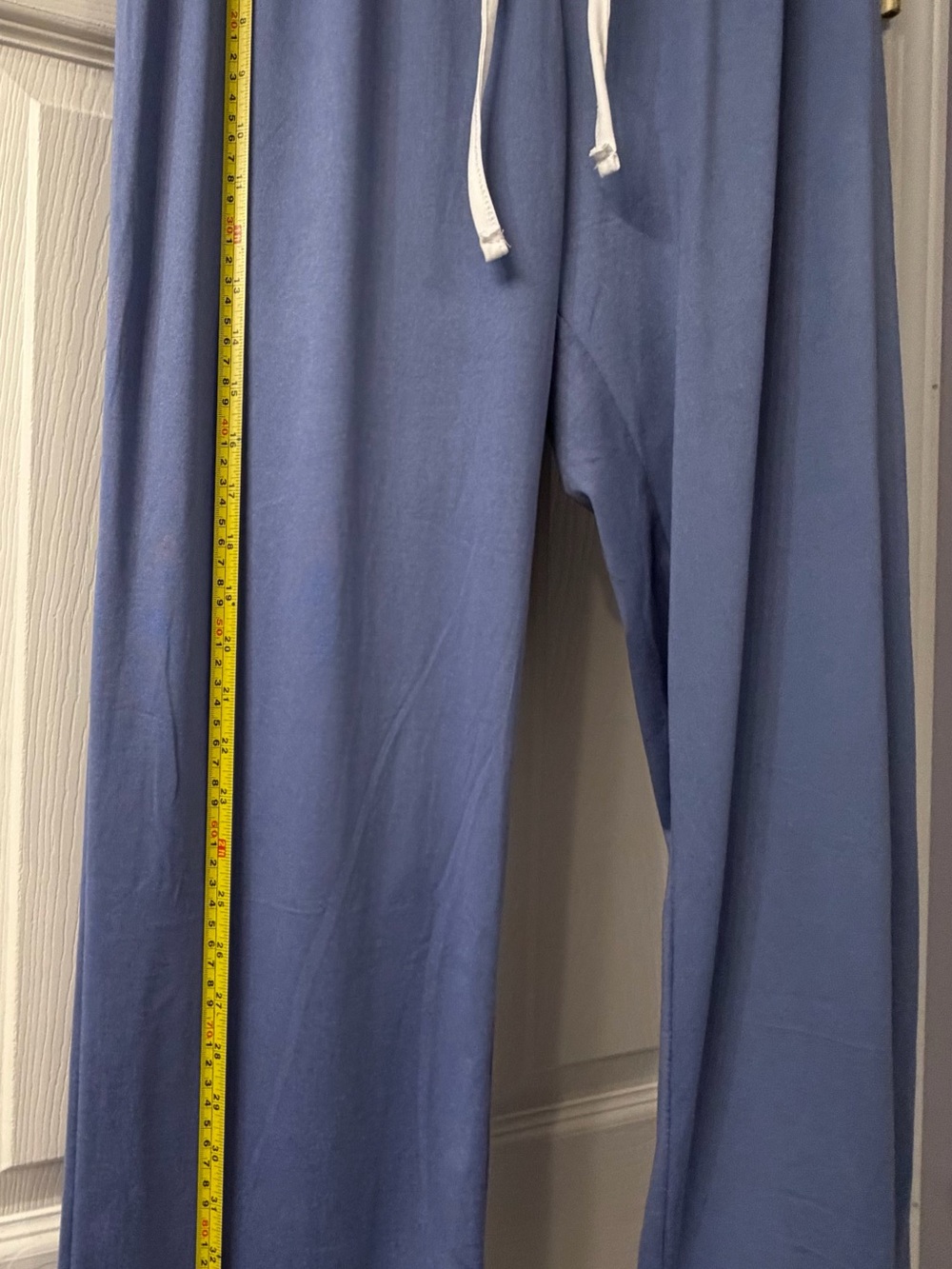 Sofft Periwinkle Comfy Cozy Size Large Pajama Pants & Long Sleeve Button Top Set - Picture 6 of 10
